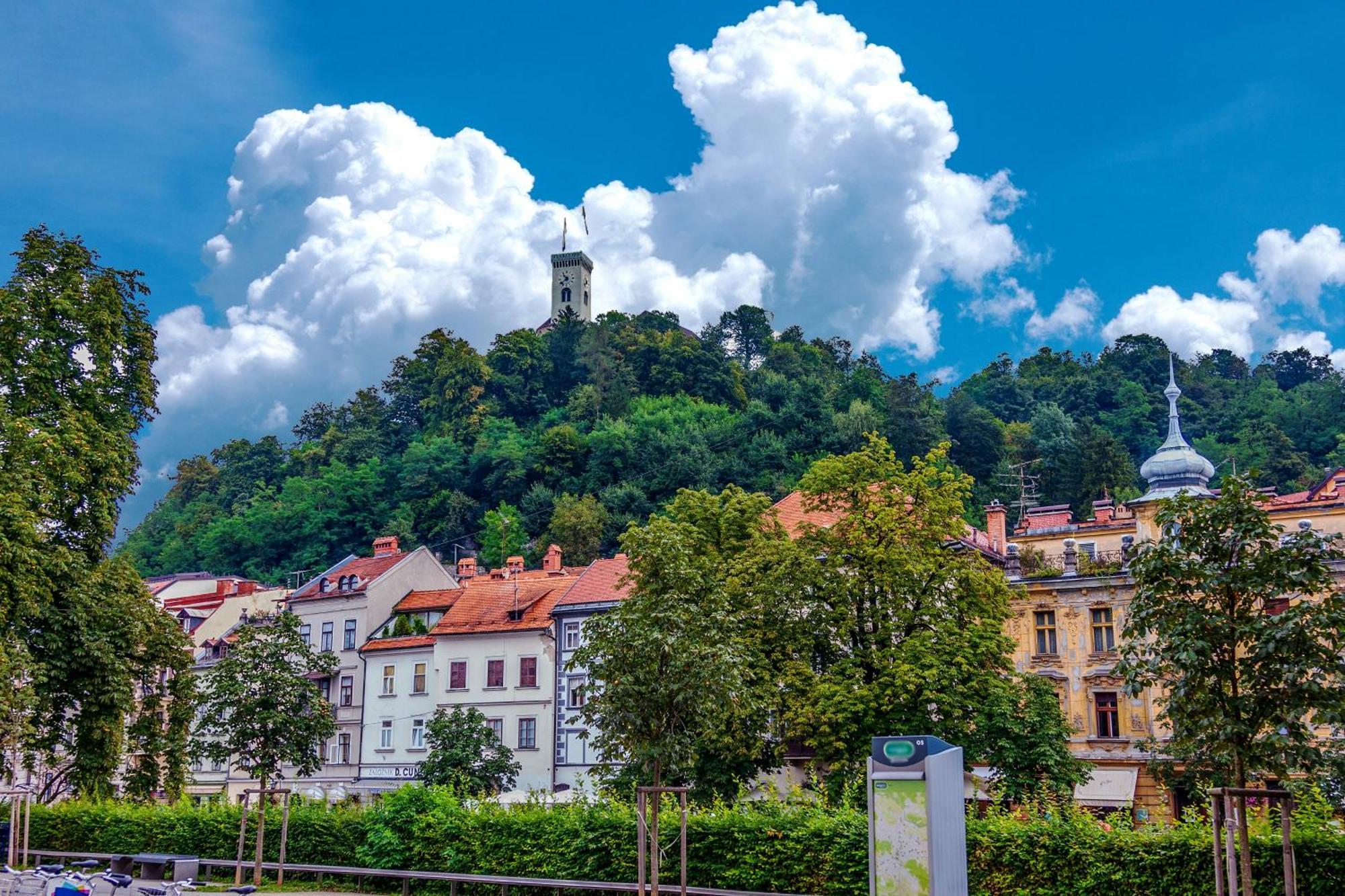 Ljubljana City Dragon Apartment Buitenkant foto